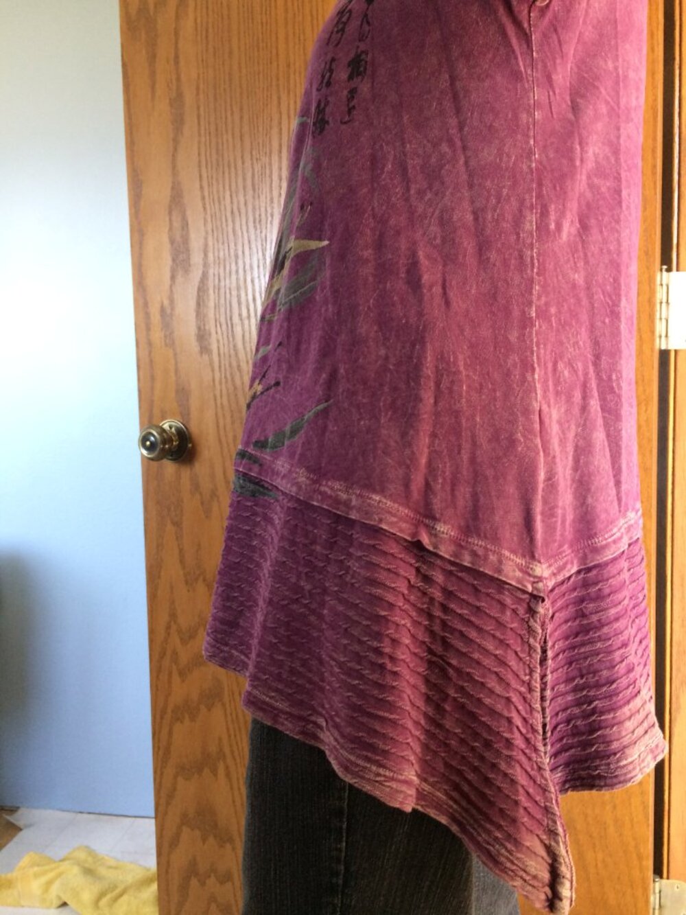 Jess & Jane Asymmetric Tunic Top Size M - Picture 15 of 15